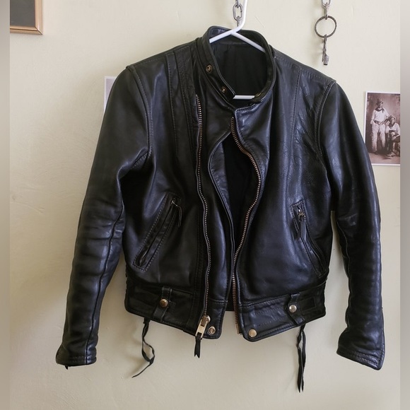 Langlitz Leather Jacket Moto Biker Motorcycle Cascade Horsehide XS S Petite - Picture 6 of 14